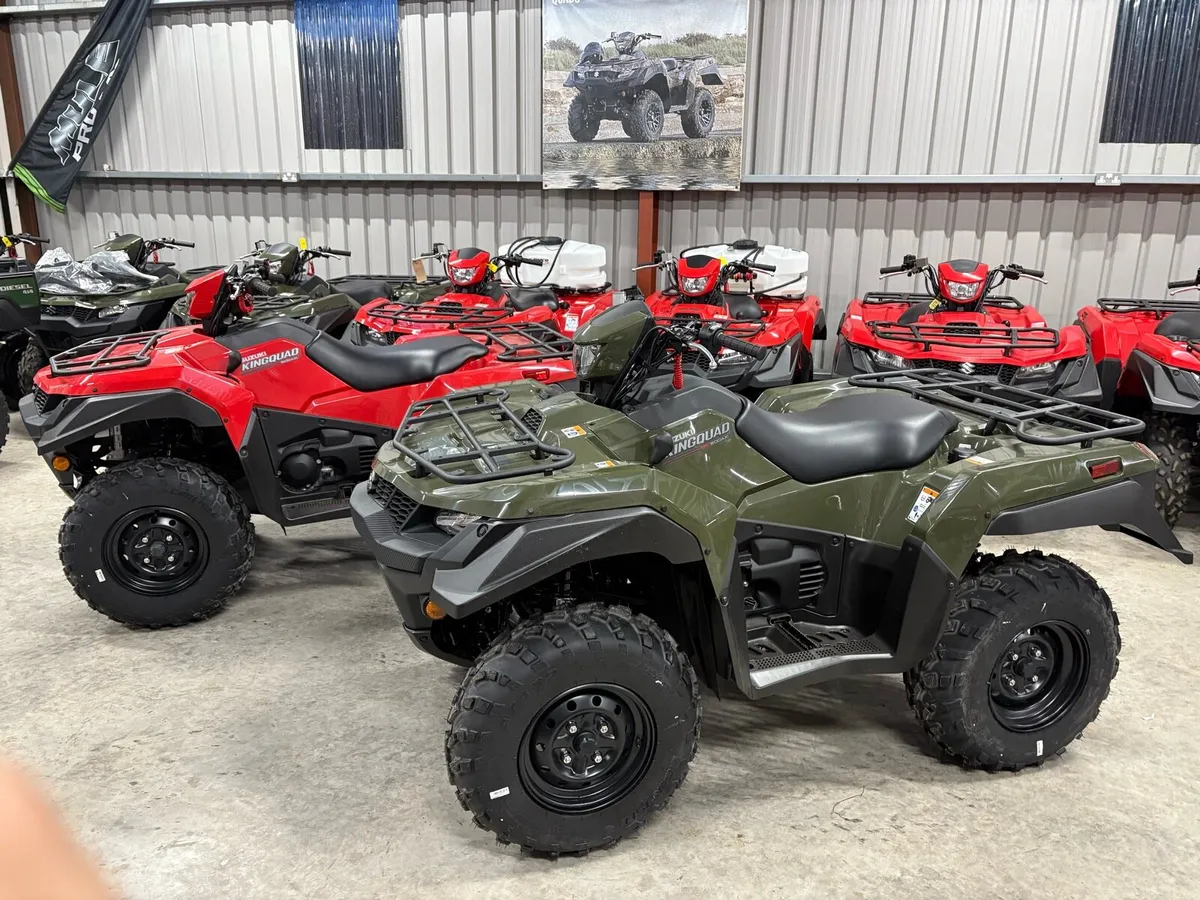 New Suzuki atv range - Image 1