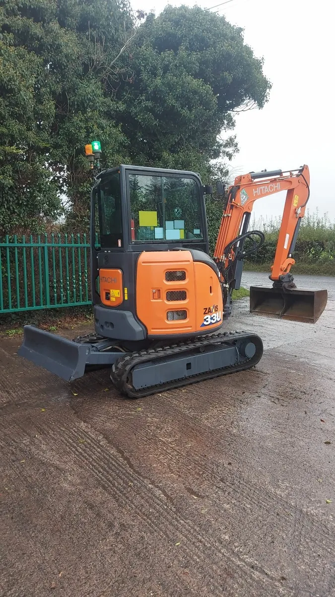 2021 Hitachi ZX33U-6 (2400hrs) - Image 4