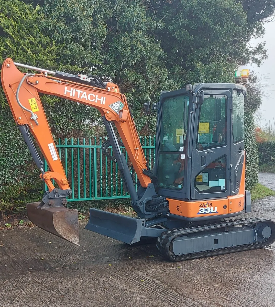 2021 Hitachi ZX33U-6 (2400hrs) - Image 1