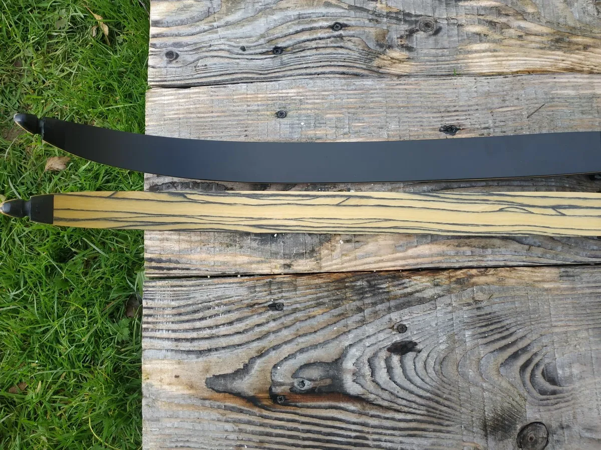 Archery Bow, 62" Recurve ILF 30-50LBS +3 arrows - Image 3