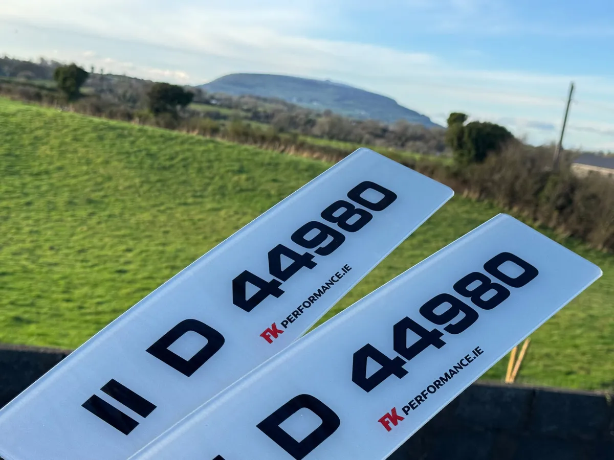 Tinted gel number plates delivered nationwide - Image 4