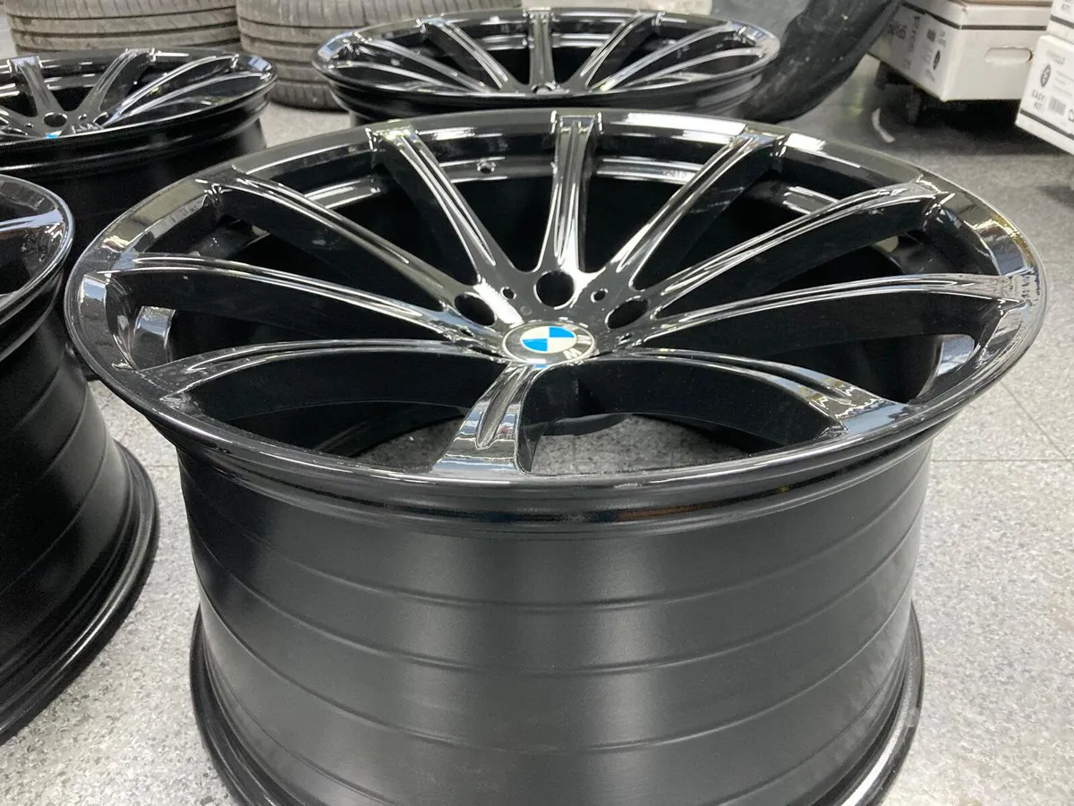 BMW X5  22 inch  black alloy wheels   5*120 - Image 3