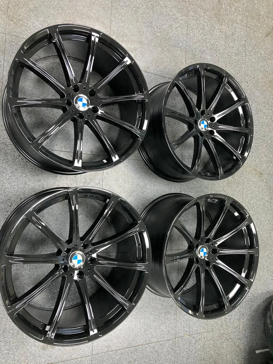 BMW X5  22 inch  black alloy wheels   5*120 - Image 1