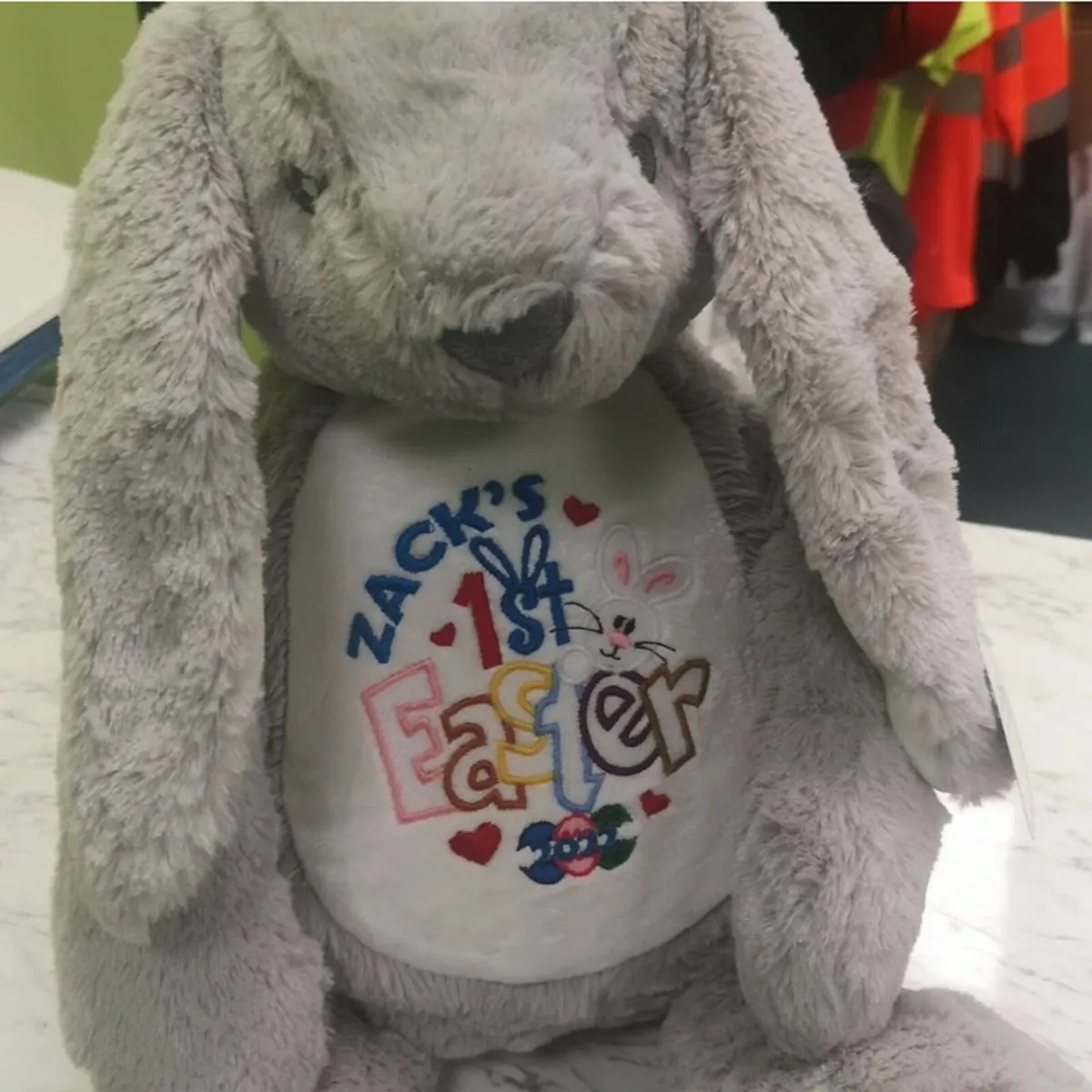 Personalised Teddy Gift Welcome New Baby Girl Boy - Image 3