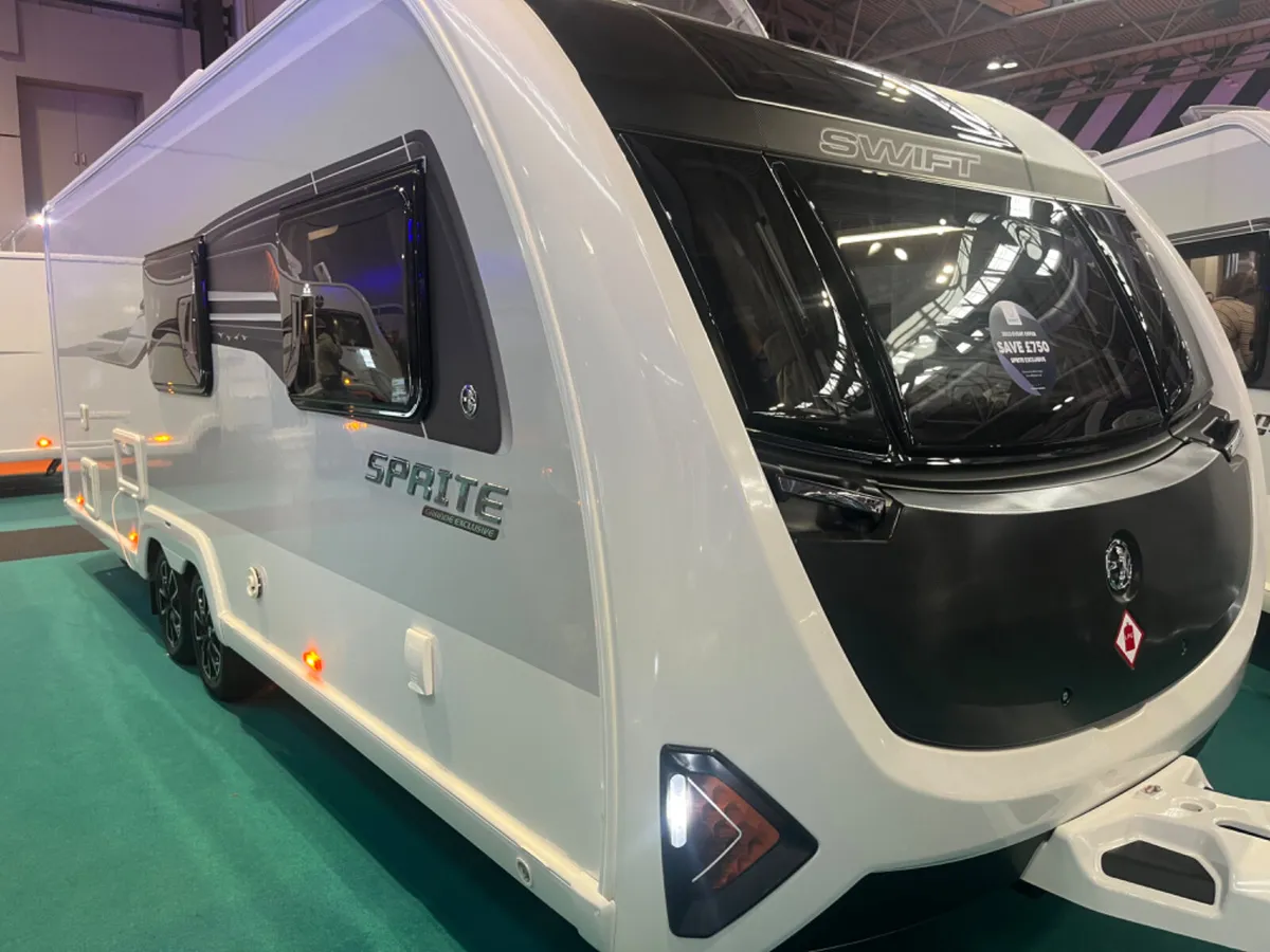 NEW 2025 SWIFT FB GRANDE 8FT 6:7 BERTH CARAVAN - Image 1