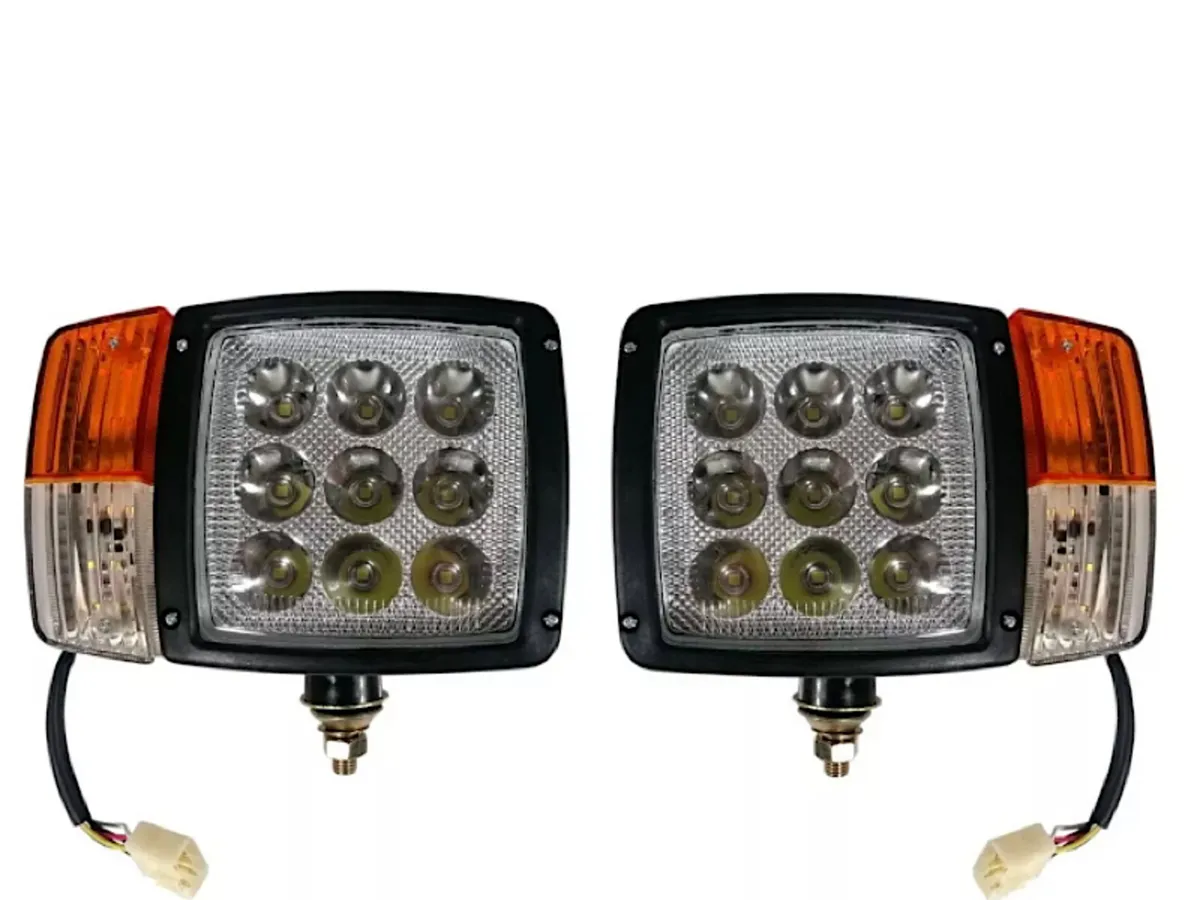 Universal LED JCB/Tractor Headlights - Image 1