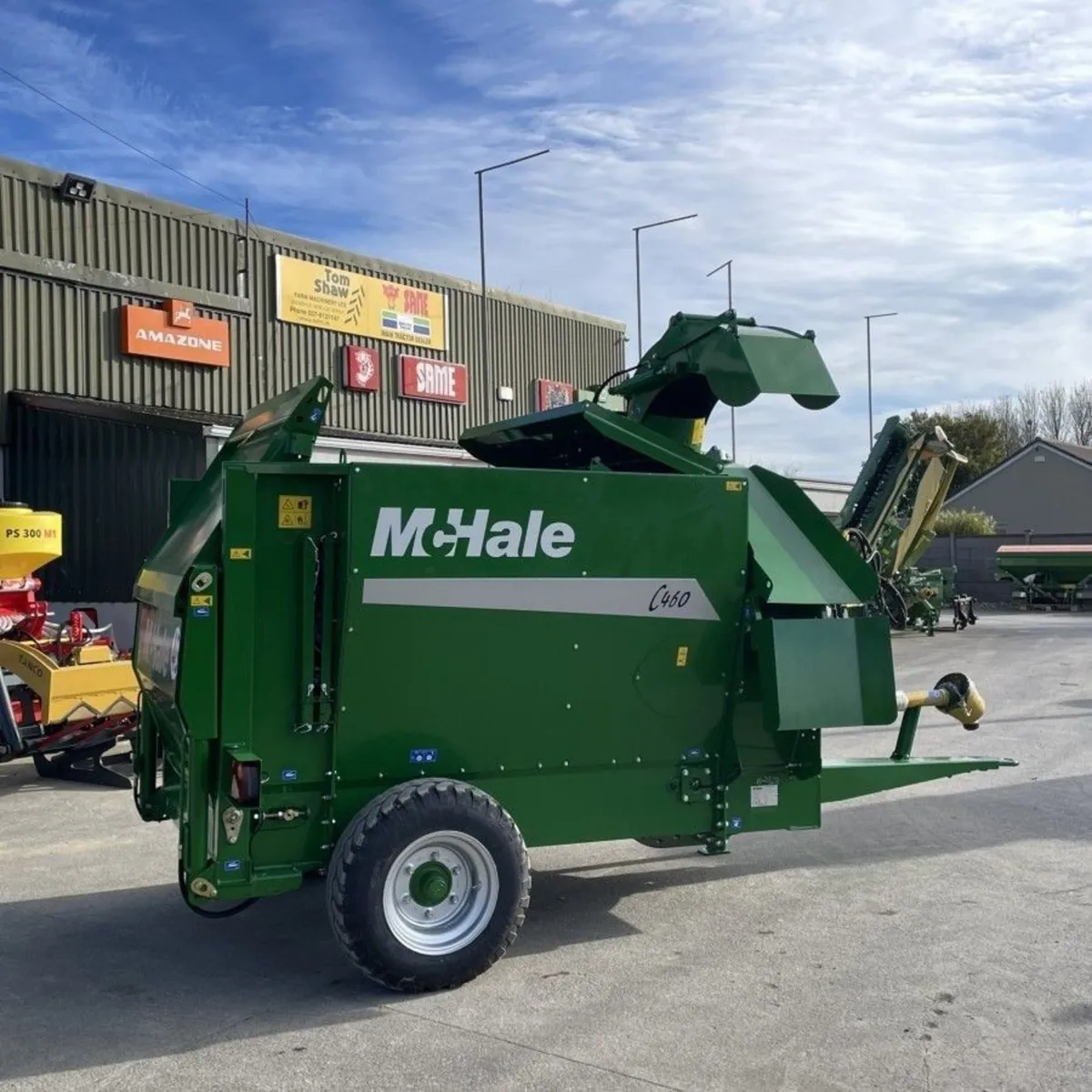 McHale C460 Straw Blower/Silage Feeder - Image 2