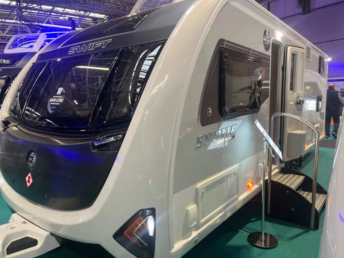 NEW 2025 SWIFT DB GRANDE 8FT 6/7 BERTH B/BED!! - Image 1