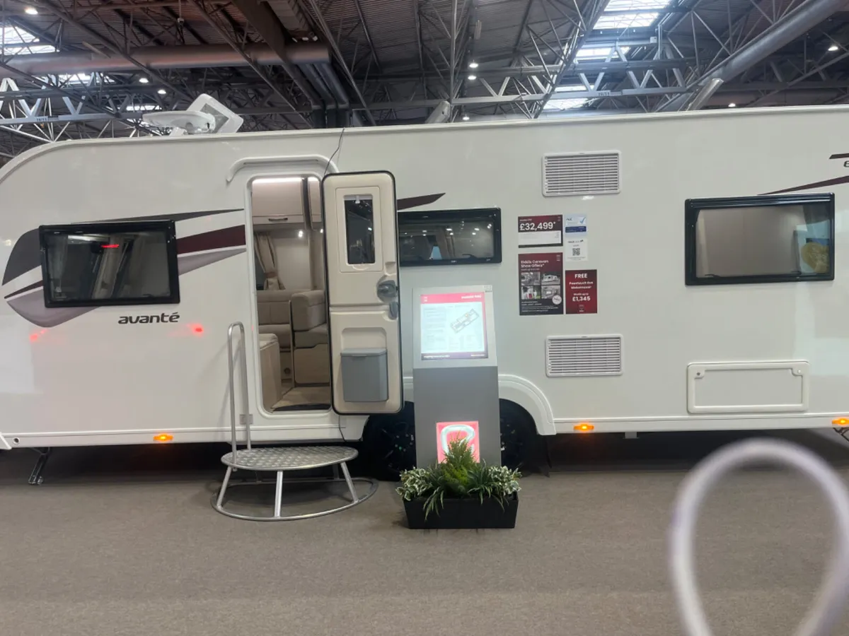 2025 ELDDIS AVANTE 840 / 868 / 860 MODEL CARAVANS - Image 2