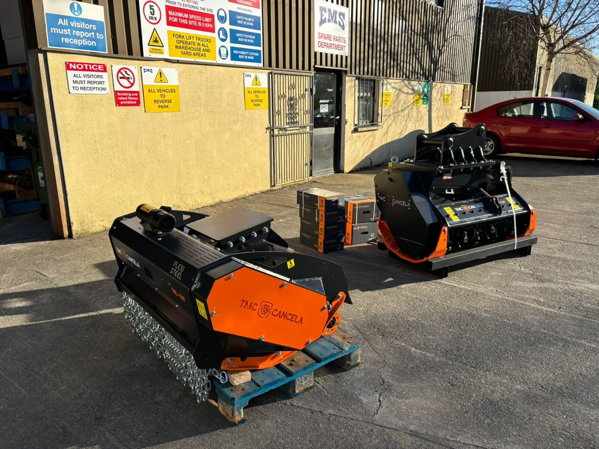 Flail Mulcher Excavator - Image 1