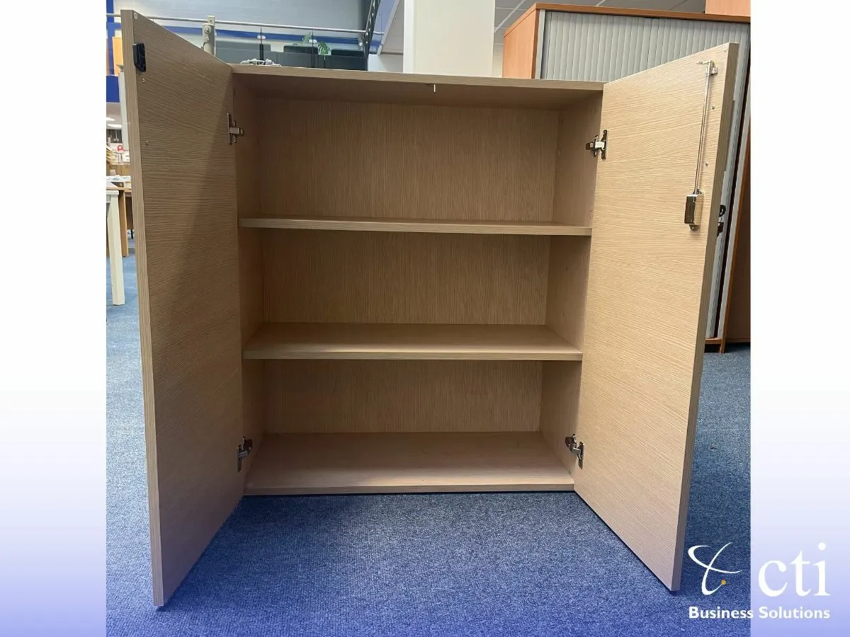 NEW Light Beech Storage Cabinets - Image 2