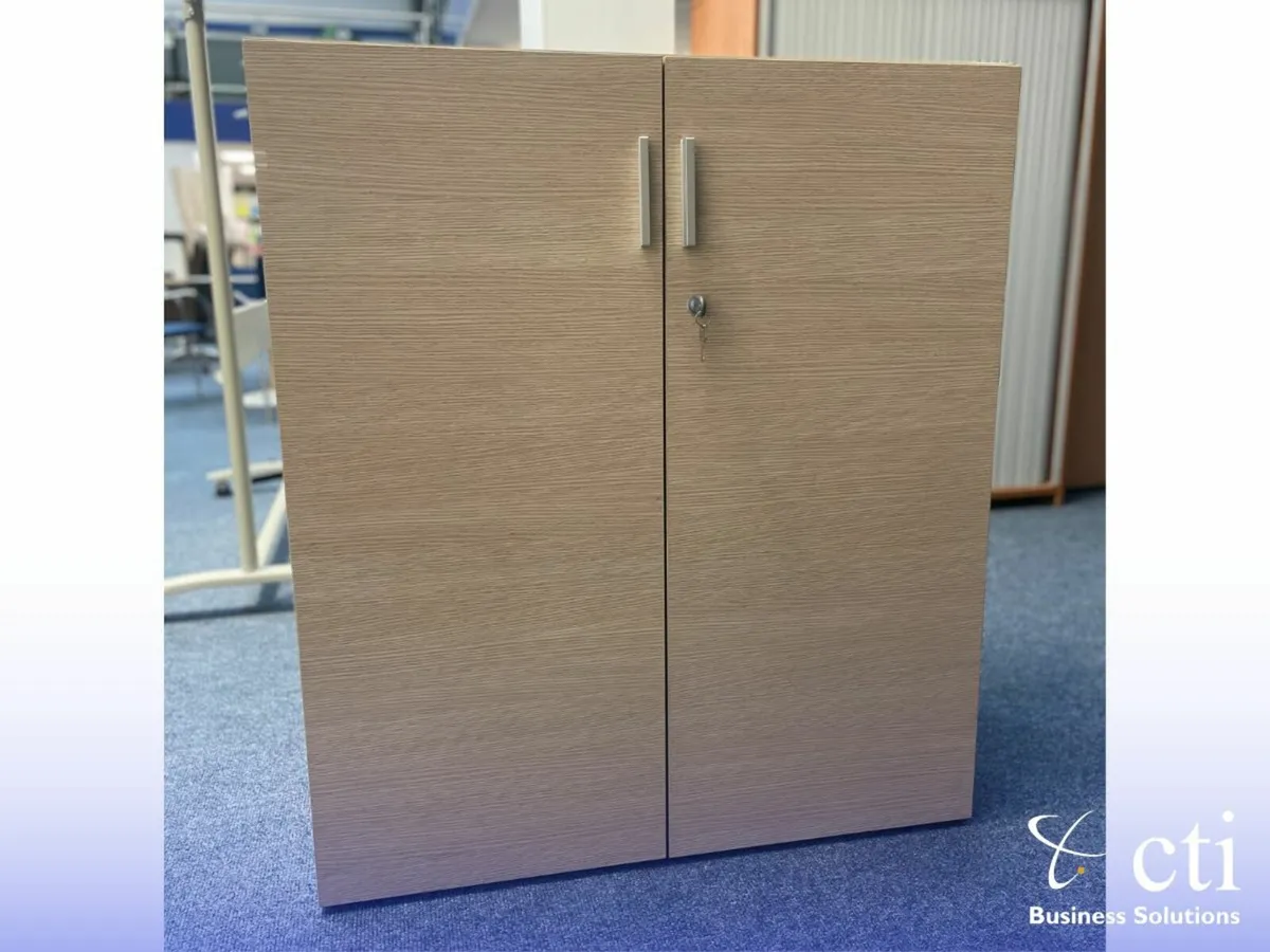 NEW Light Beech Storage Cabinets - Image 3