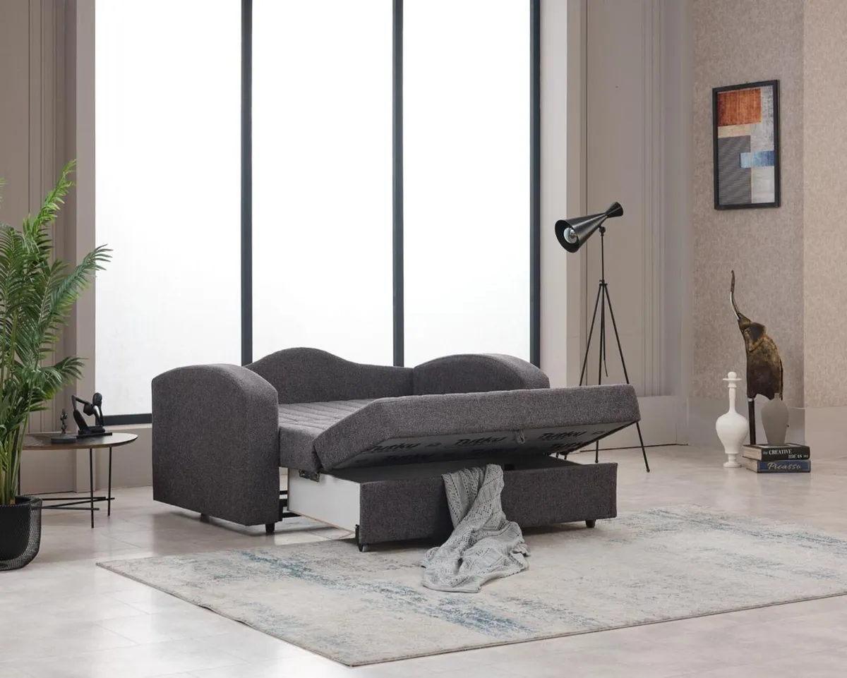 Main picture sofa bed with storage - Image 4