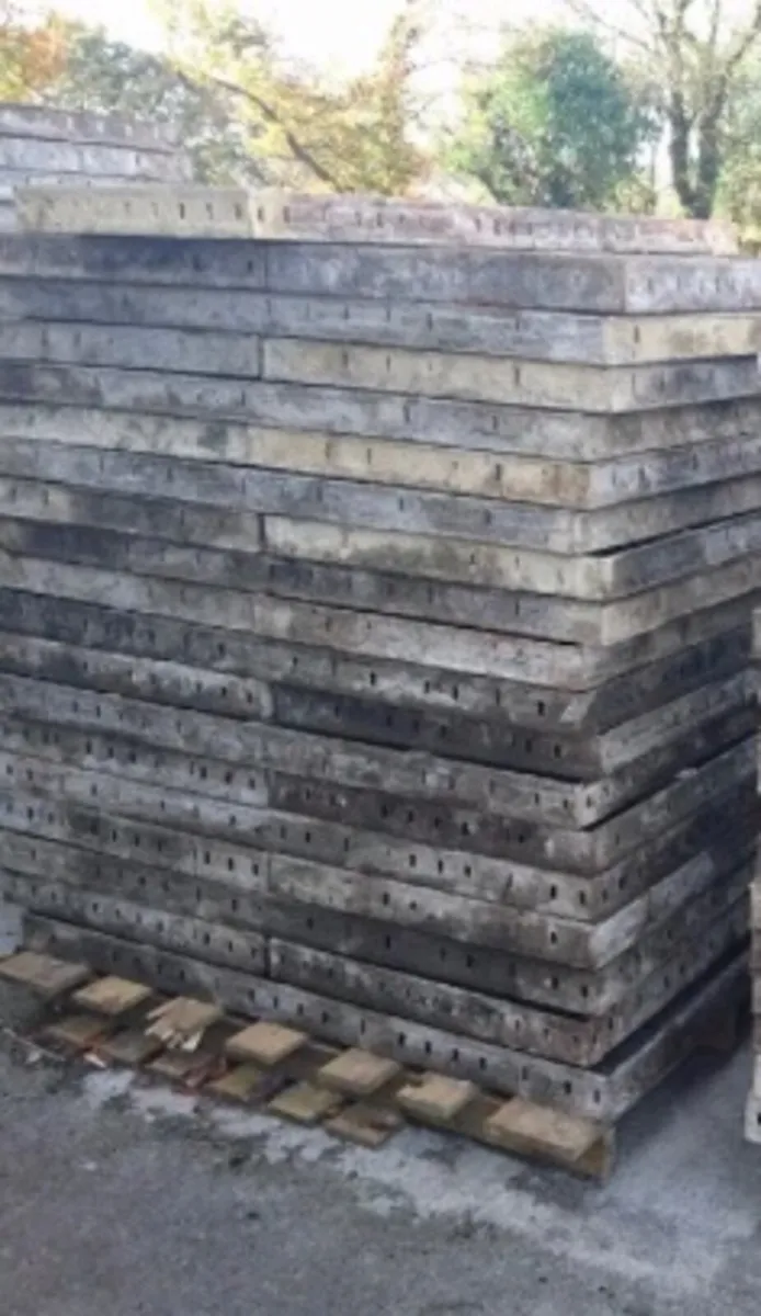 Massey Ferguson 399 and Shuttering pans. - Image 1