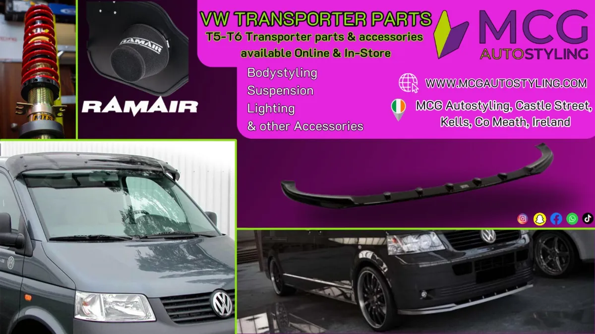 VW Transporter T5 & T6 Parts @ MCG - Image 3