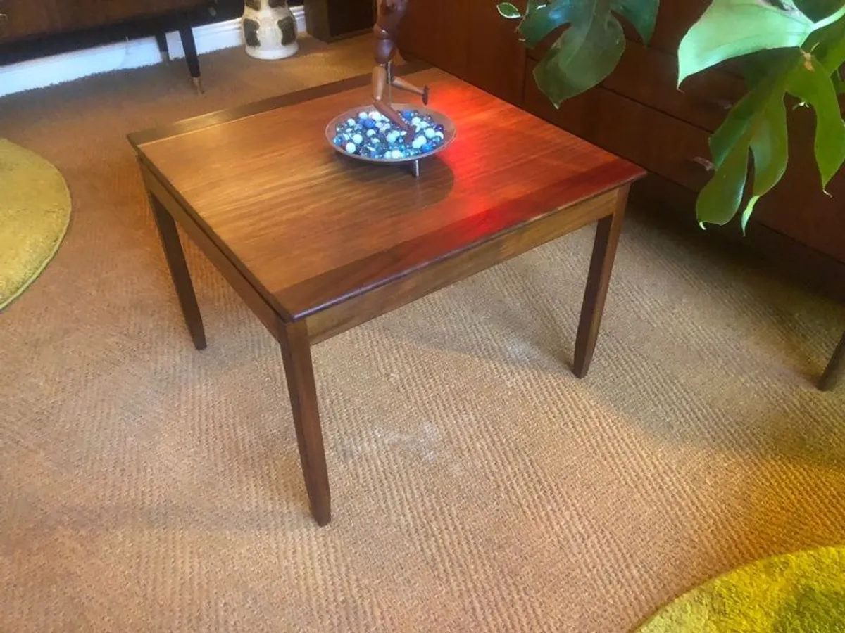 Mid century teak Crannac side table - Image 1