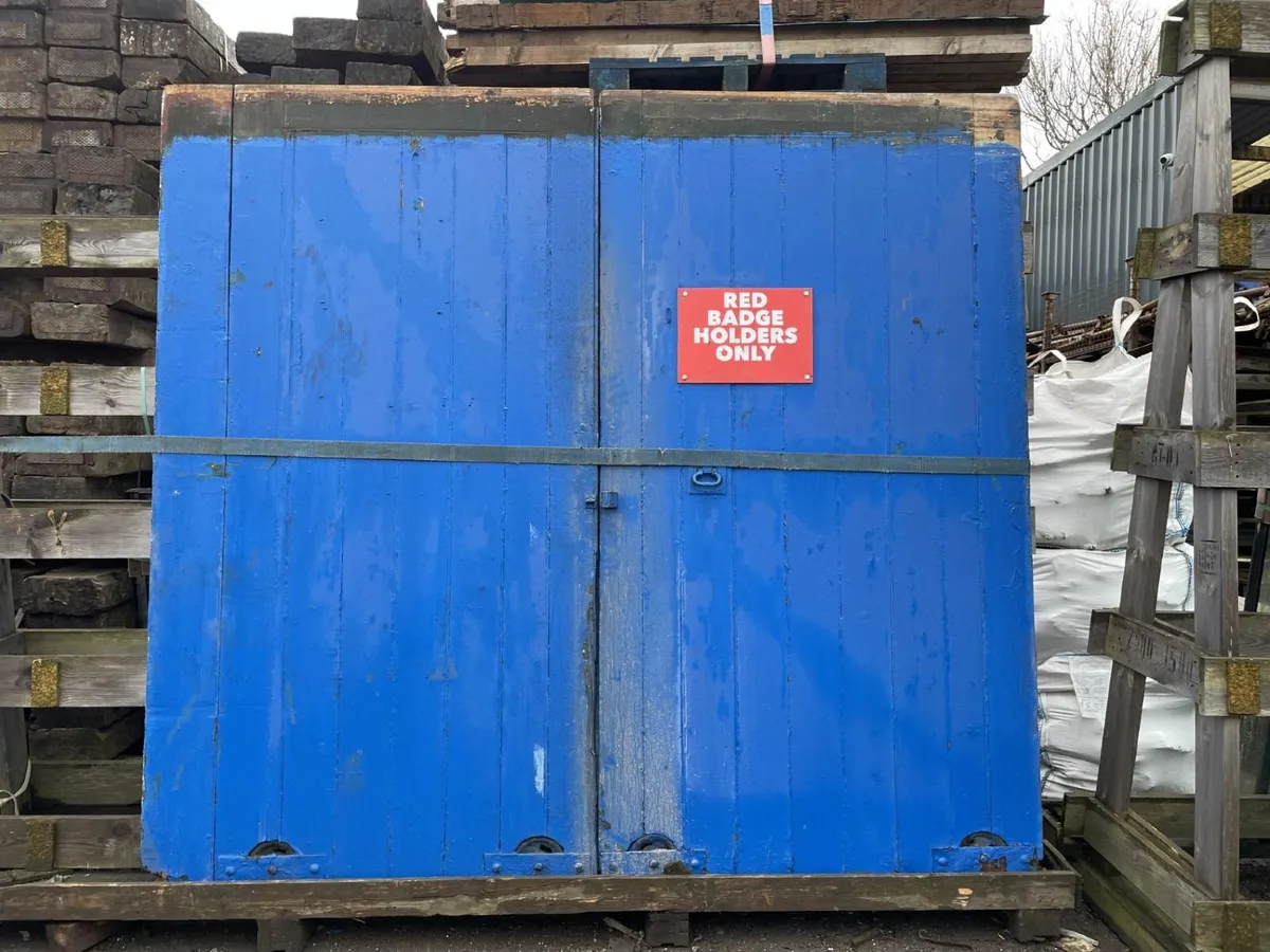 7.10 Ft Wooden Gates  Anglesea Stand - Image 1