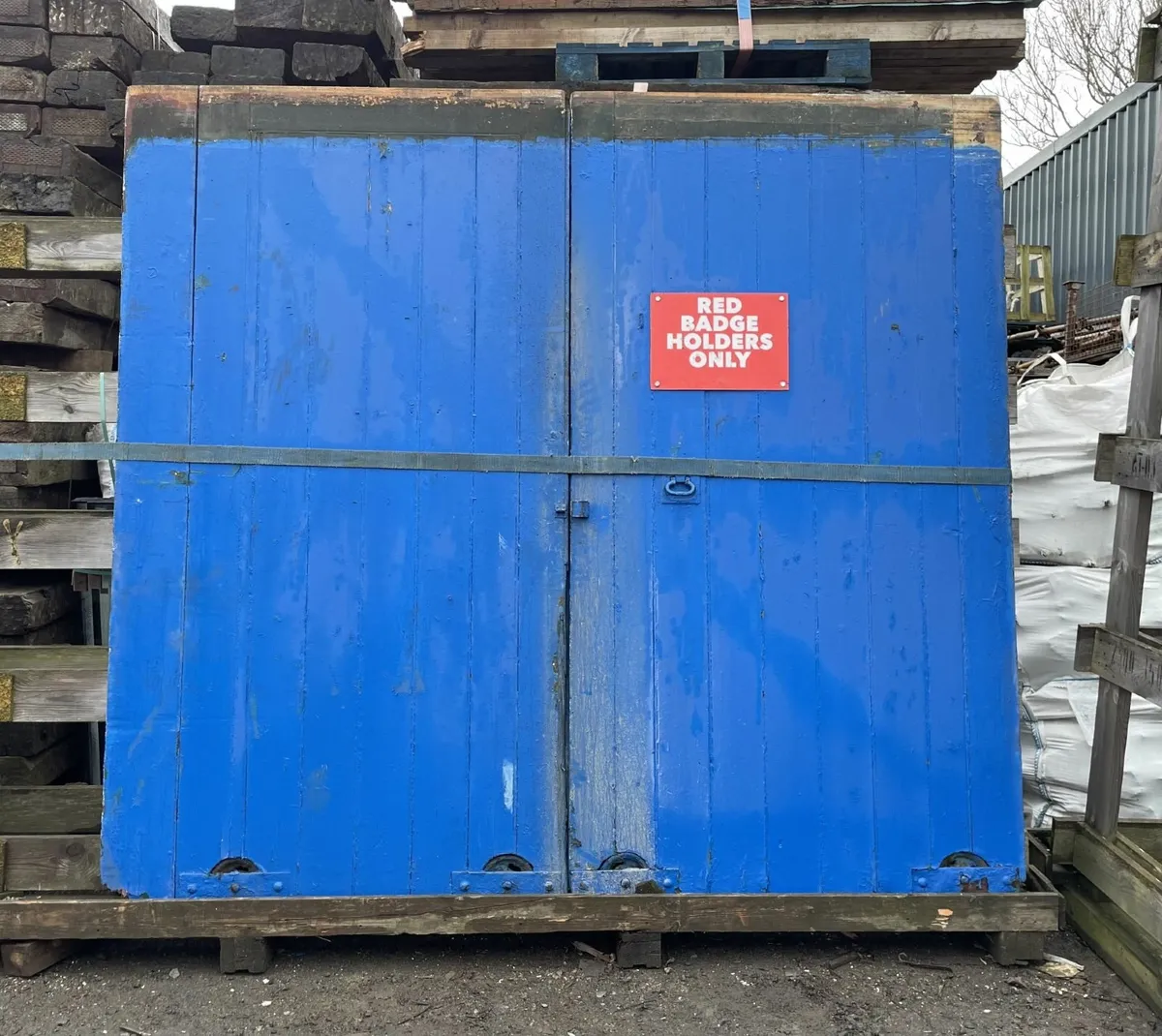 7.10 Ft Wooden Gates  Anglesea Stand - Image 2