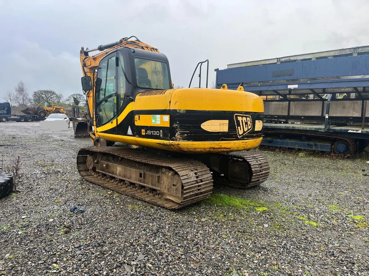 JCB JS130 Excavator - Image 1