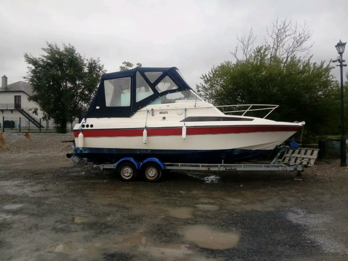 Sea going fishing Boat. Sunseeker 8m. And 5m Rhib. - Image 2