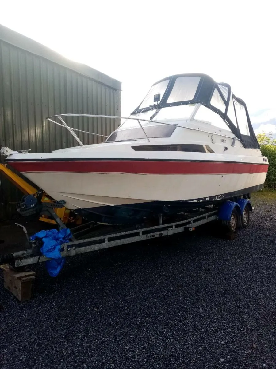 Sea going fishing Boat. Sunseeker 8m. And 5m Rhib. - Image 4