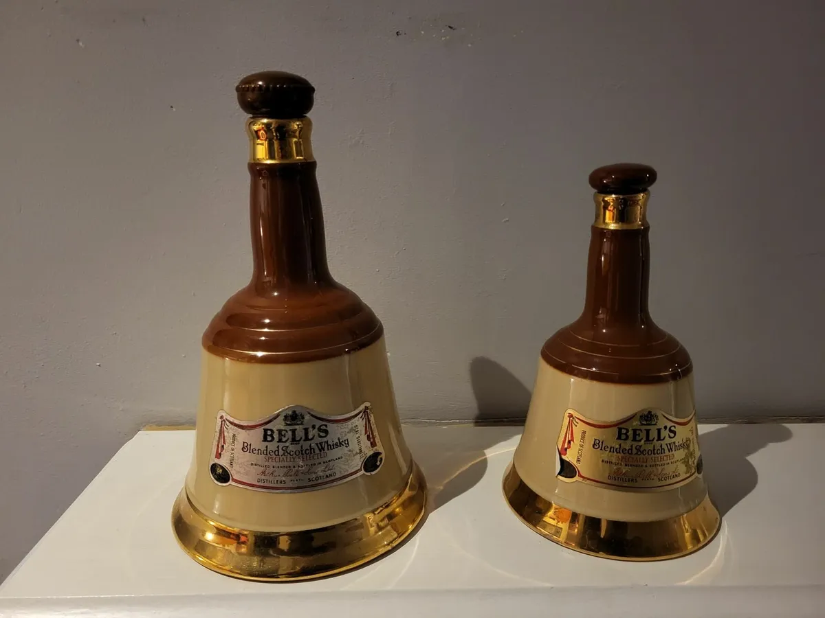 BELLS WHISKY DECANTERS (EMPTY) TWO COLLECTIBLES - Image 1