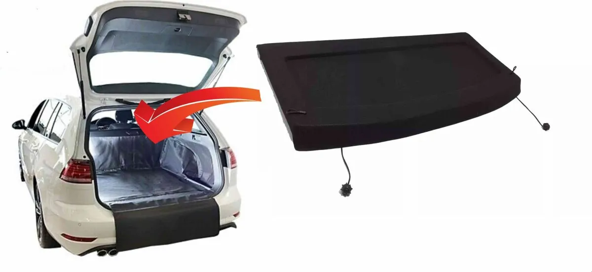 VW GOLF 2008-2015 PARCEL SHELF BLIND CARGO COVER - Image 3