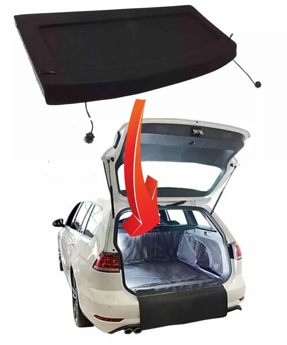 VW GOLF 2008-2015 PARCEL SHELF BLIND CARGO COVER - Image 4