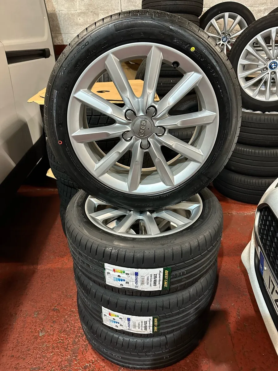 Audi Alloys, New Tires 16” 17” 18” - Image 1