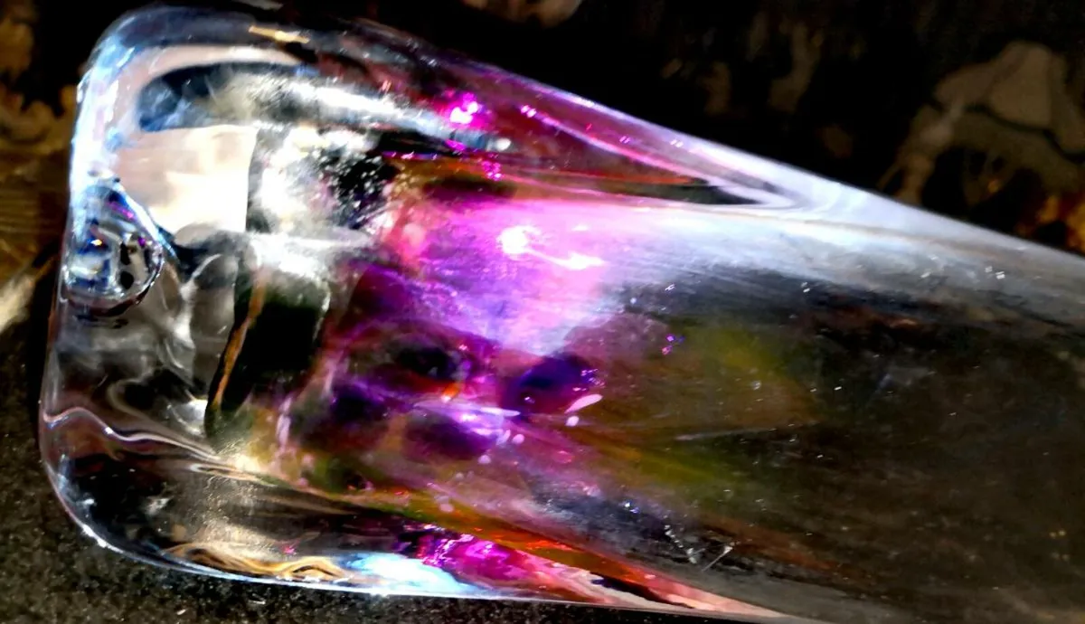 Stunning large hand blown Murano vase - Image 1