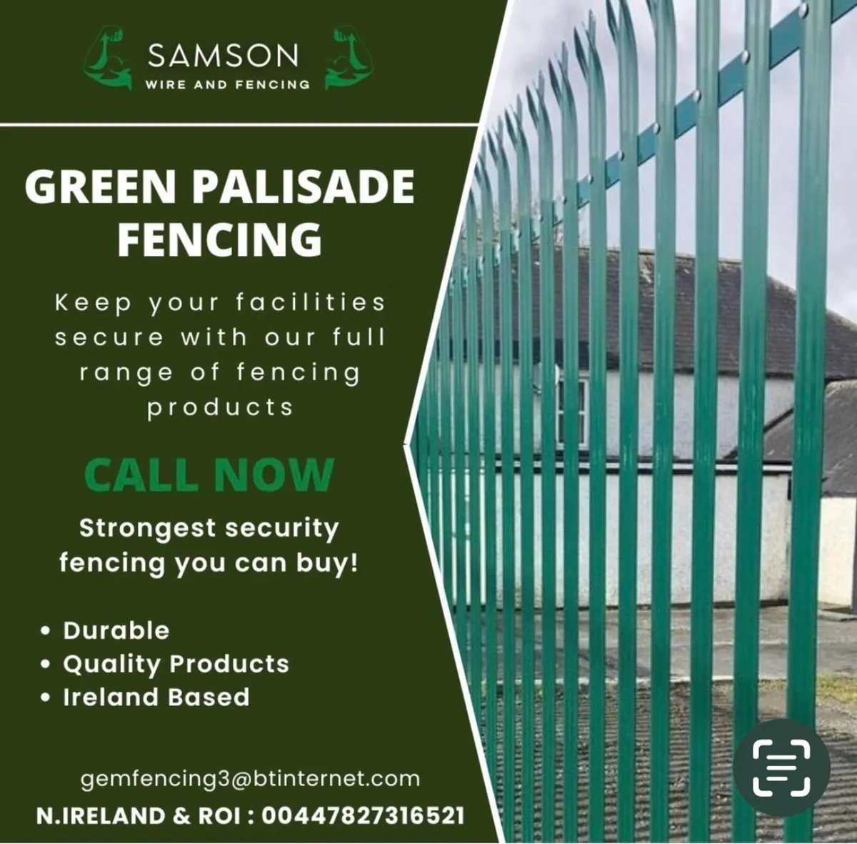 HUGE DISCOUNT Mesh Fencing, No Vat Irish Buyer - Image 2