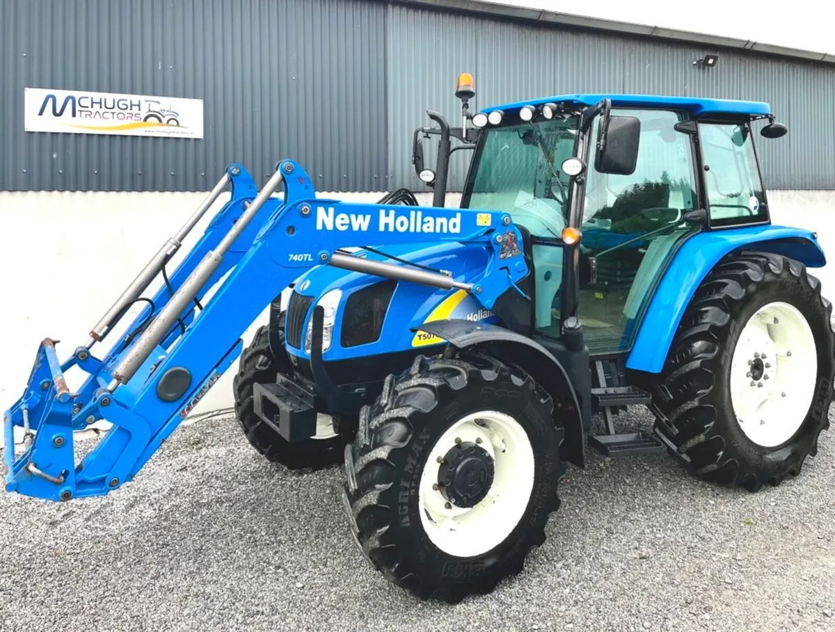 NEW HOLLAND T5070 c/w NH Loader - Image 2