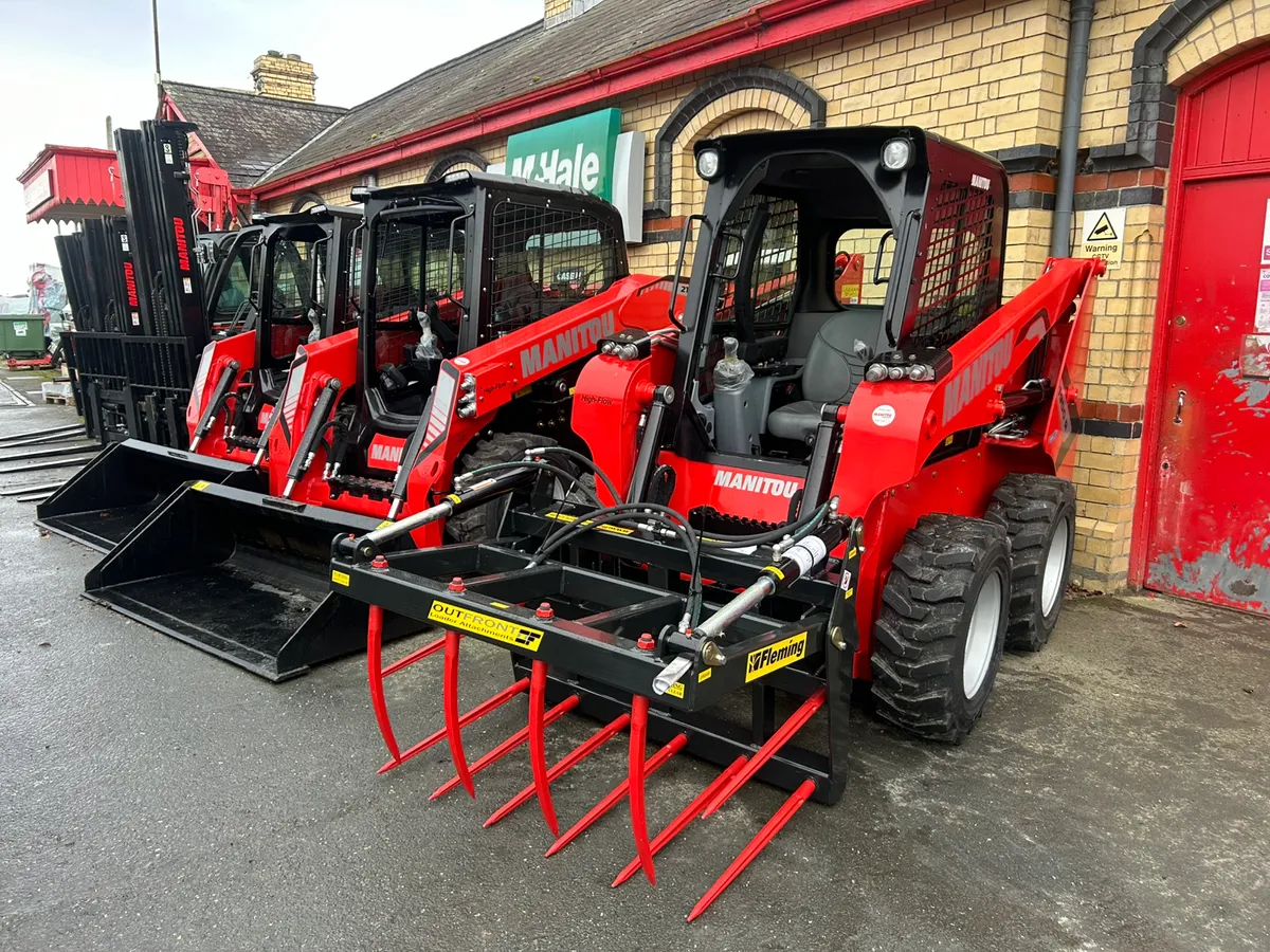 4ft skid steer Fleming Tine grab - Image 1