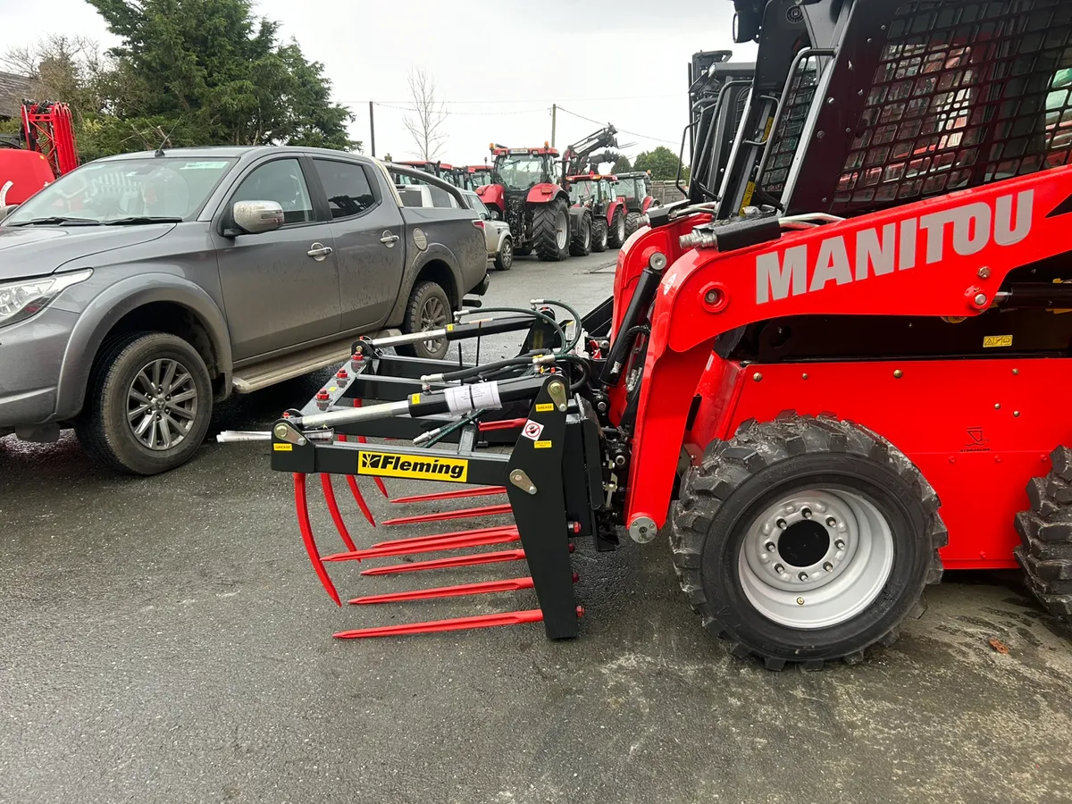 4ft skid steer Fleming Tine grab - Image 3