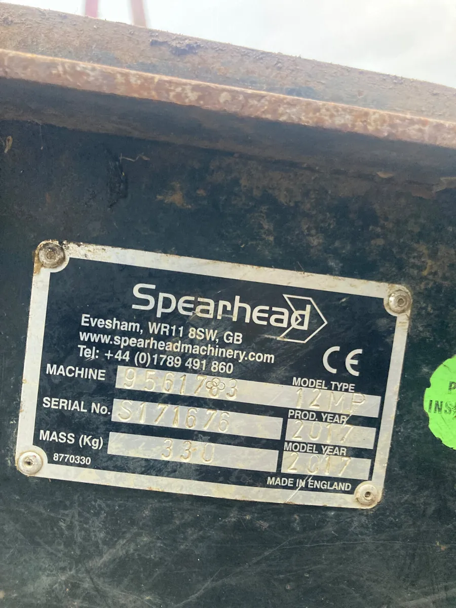 Spearhead 1.25m T flailhedgecutter head - Image 3