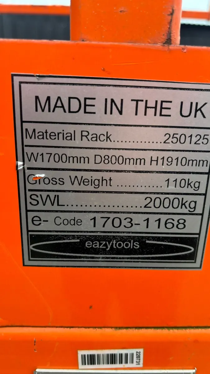 Selection of Pipe Trolleys - Image 3