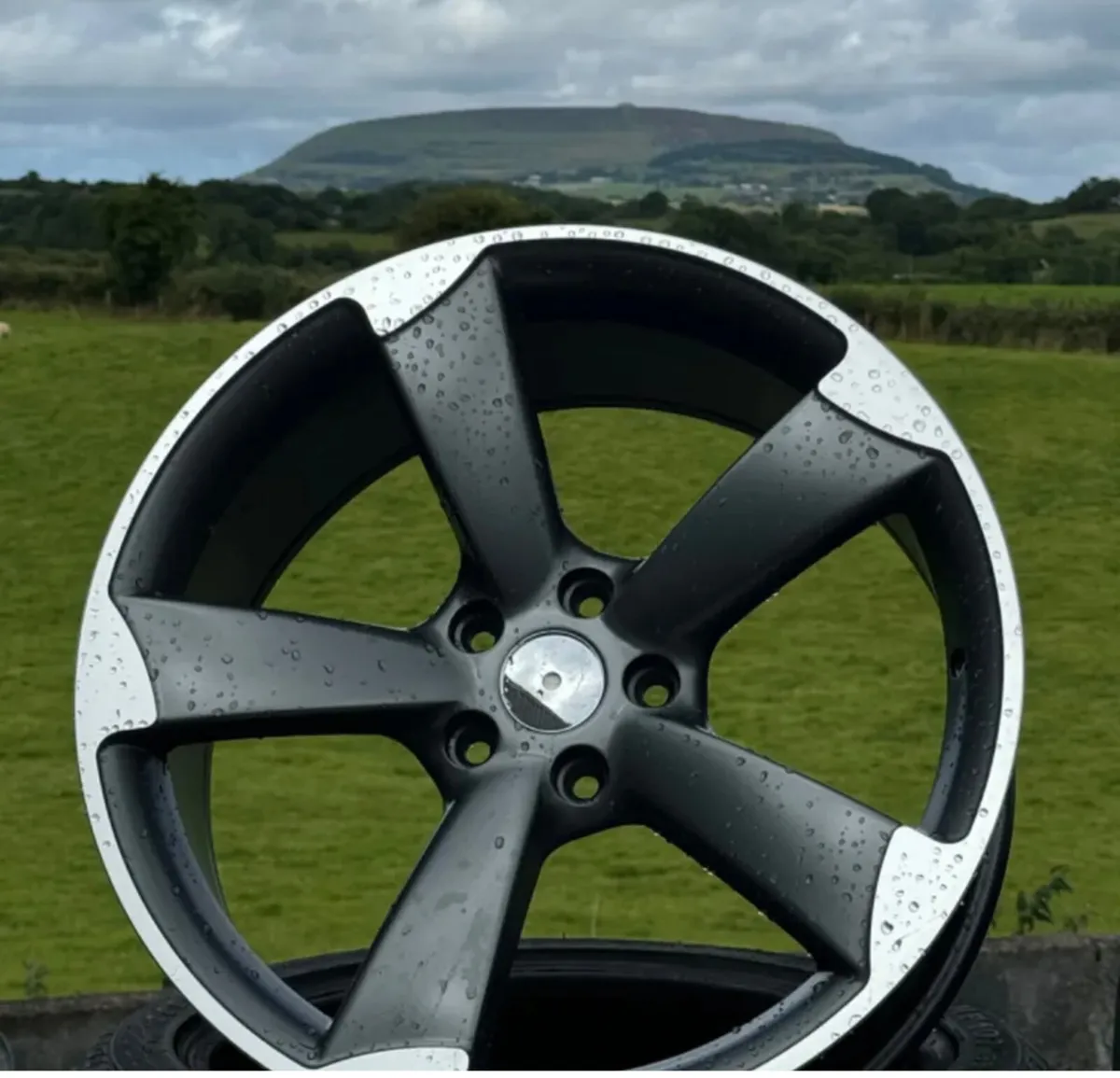 19” deep concave ttrs alloy and tyres new