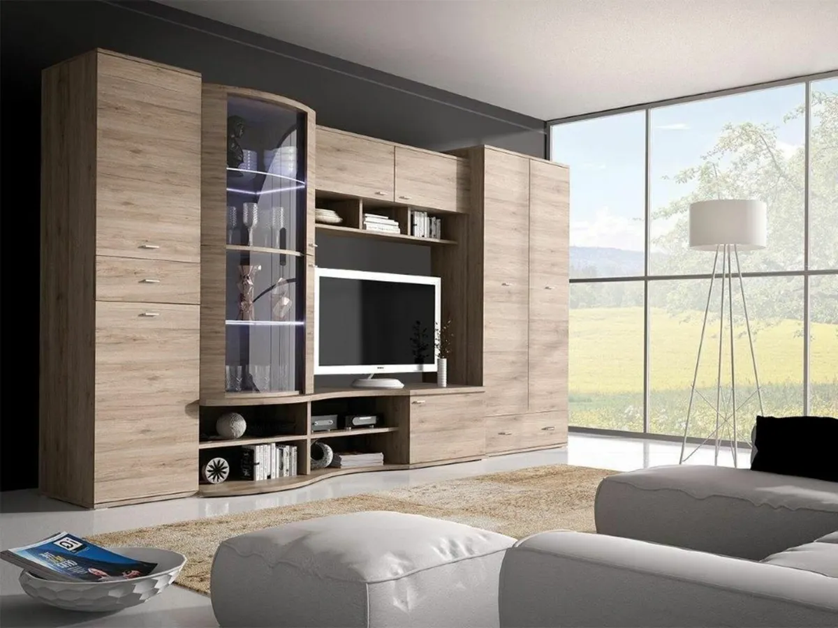 Classic design wall unit GRENADA  TV stand - Image 1
