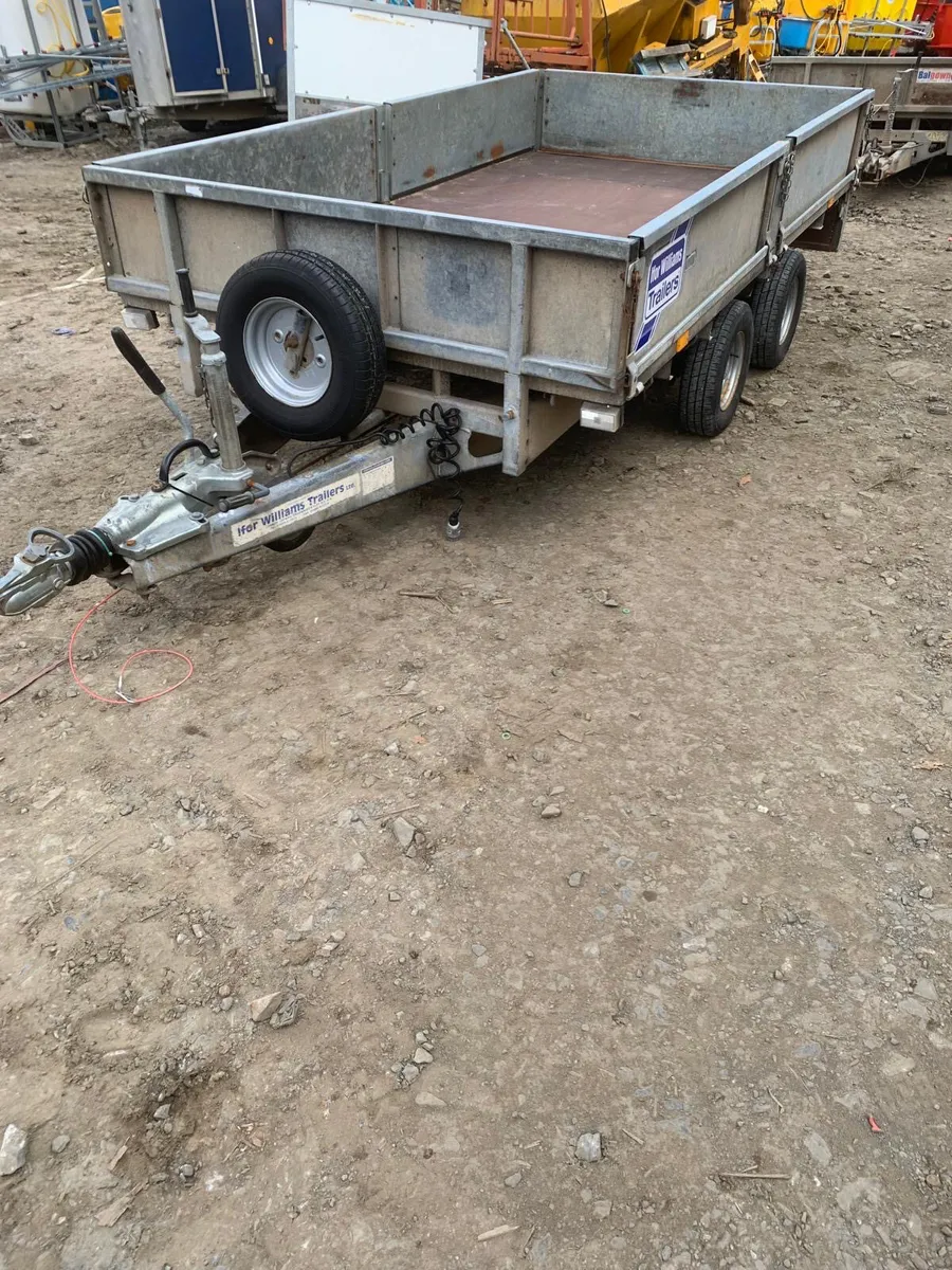 Ifor Williams 10x5 dropside trailer - Image 1
