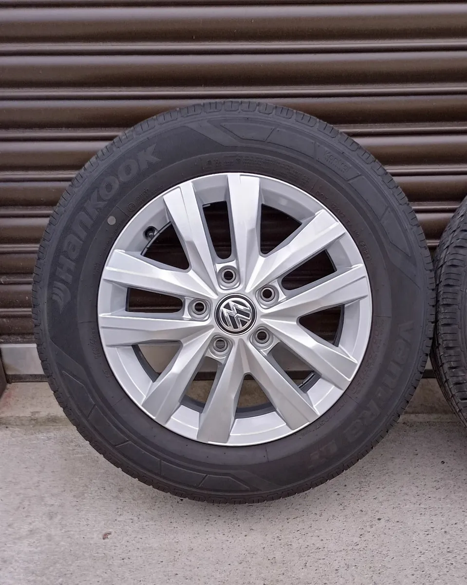 VW T6.1,T6,T5Trans Genuine 16" Alloys - Image 1