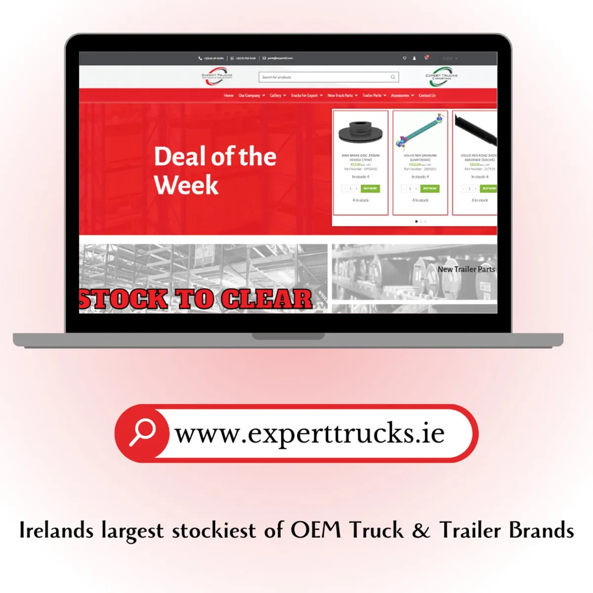 Expert Trucks | New Website