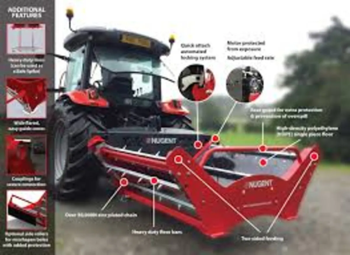 Nugent round bale feeder / unwinder - Image 2