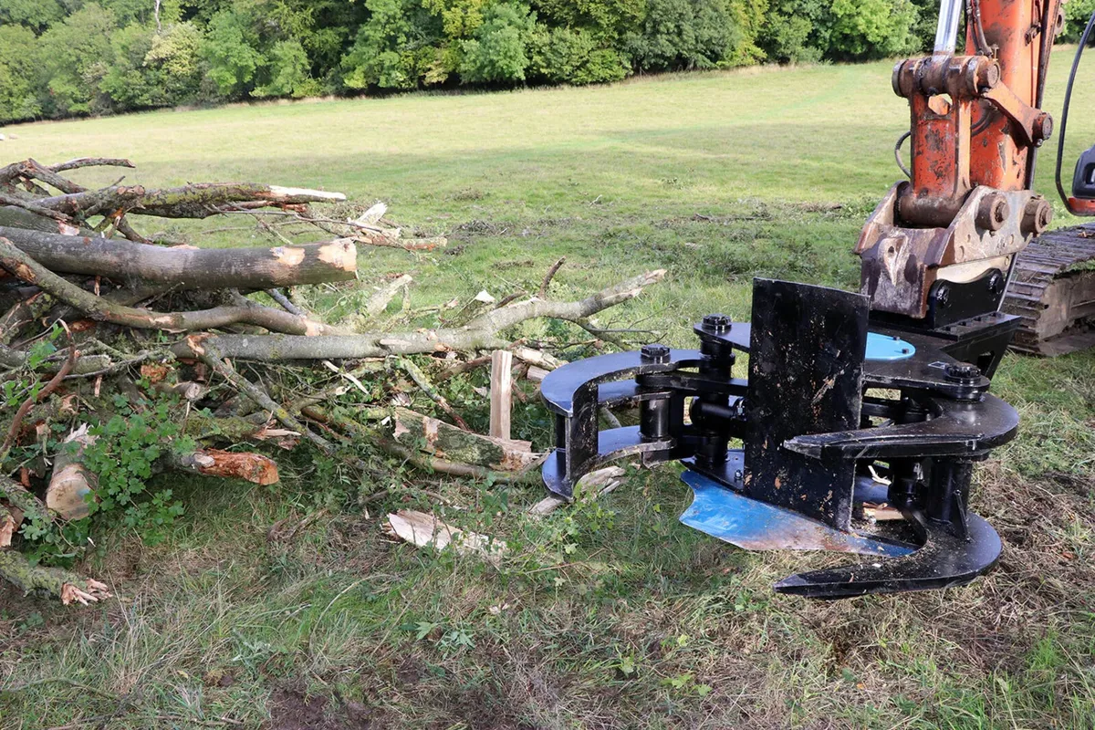 Excavator Tree Shears - Image 2