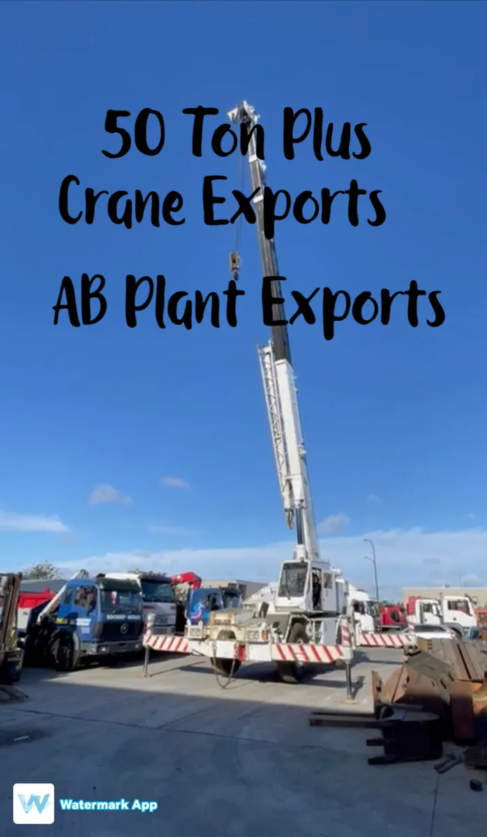 Crane exports
