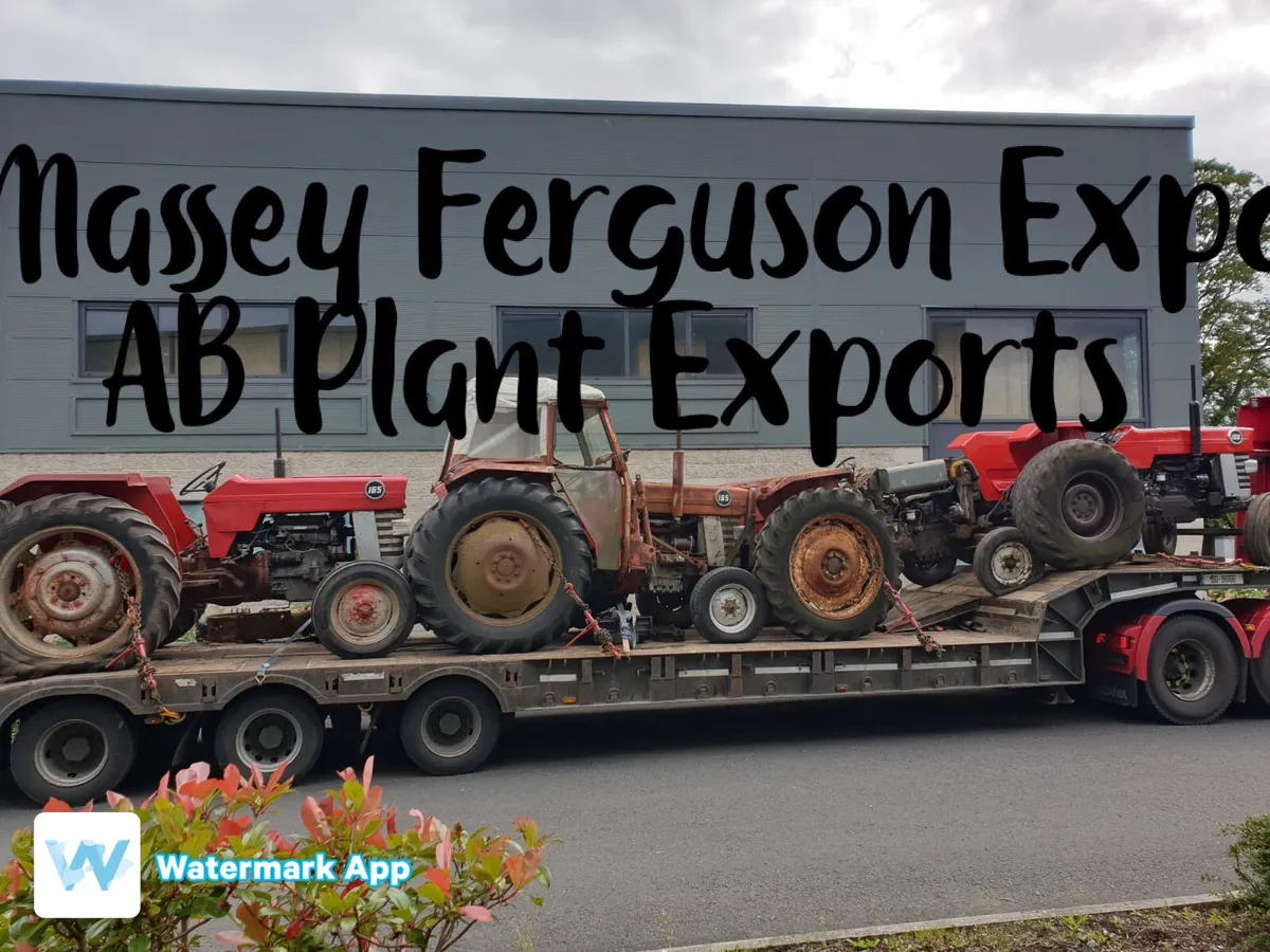 Massey ferguson tractor exports