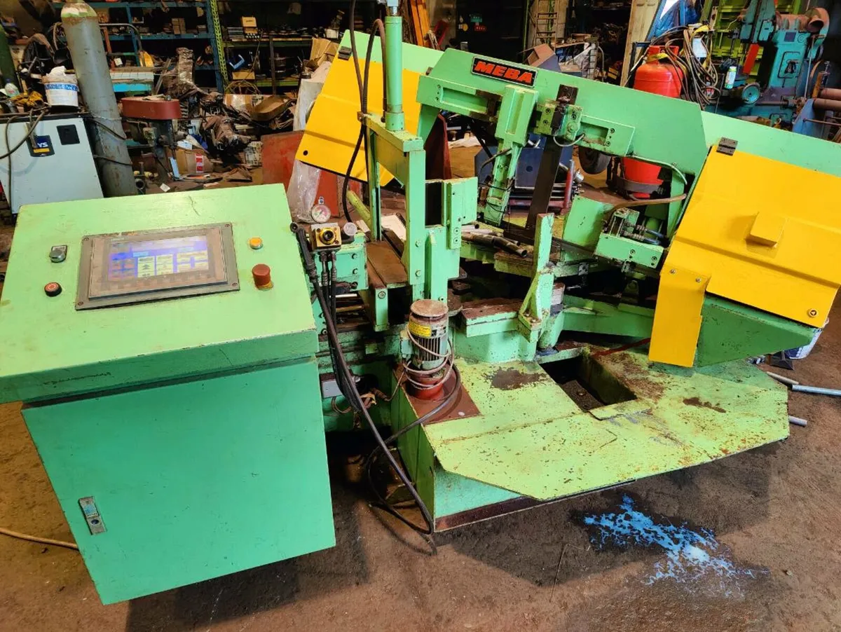 Meba fully automatic double mitre bandsaw - Image 3