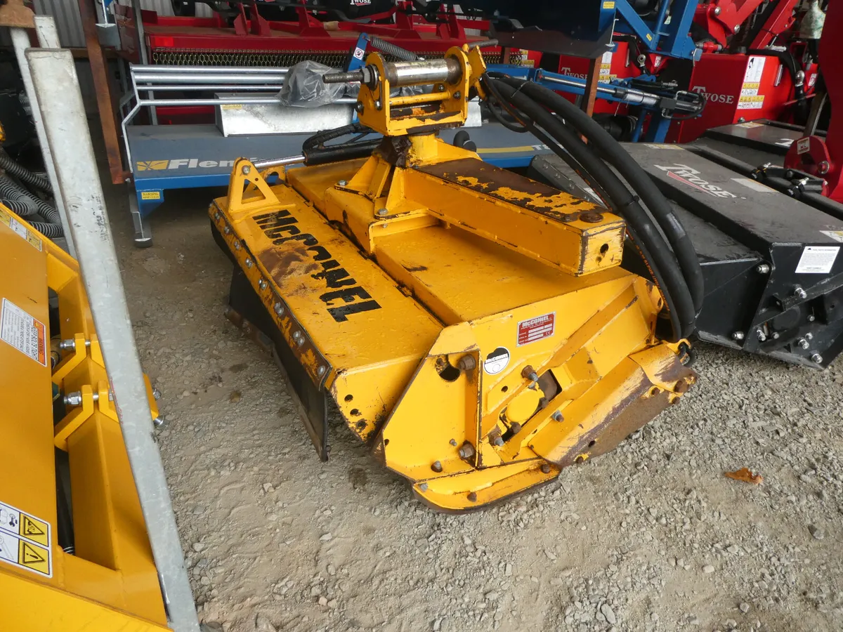 McConnel 85Hp 1.2m head with Rotator - Image 2