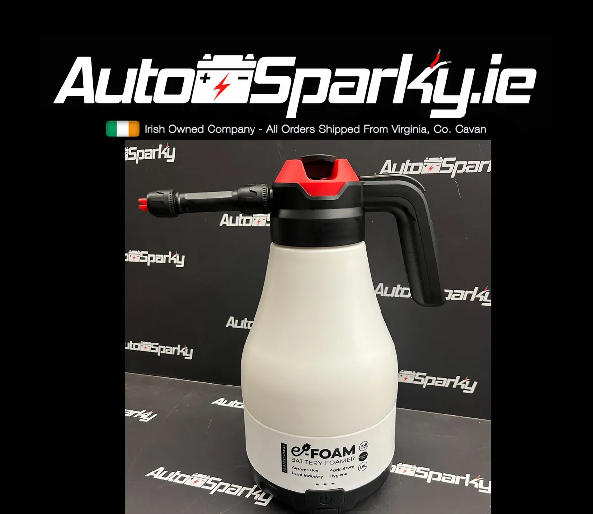 E-FOAM Rechargeable Battery Powered Snow Foamer