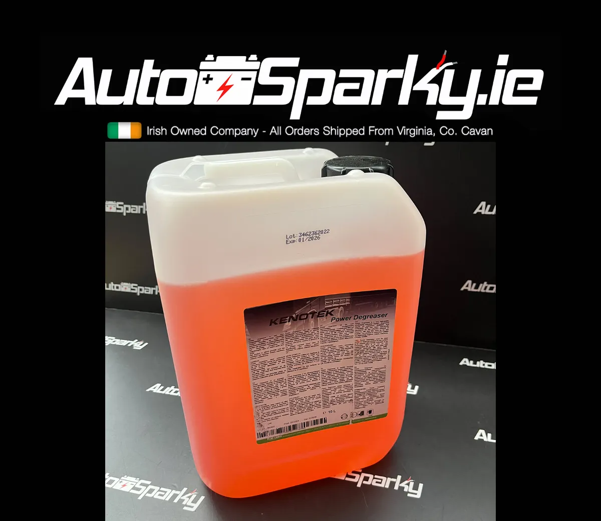 Kenotek Power Degreaser - Spray on, Wash off! - Image 1