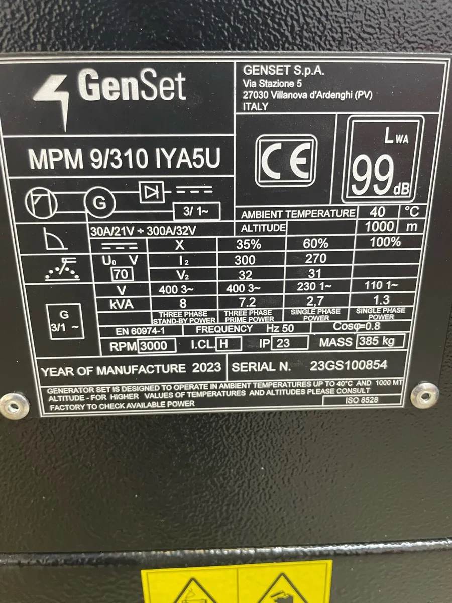 300amp Genset Welder Generator - Image 4